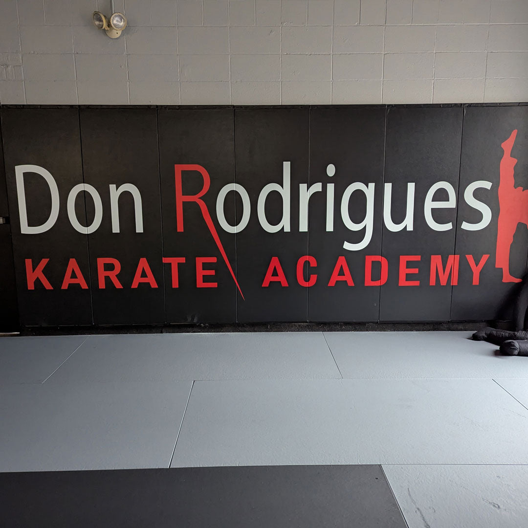 custom wall pads in a gym