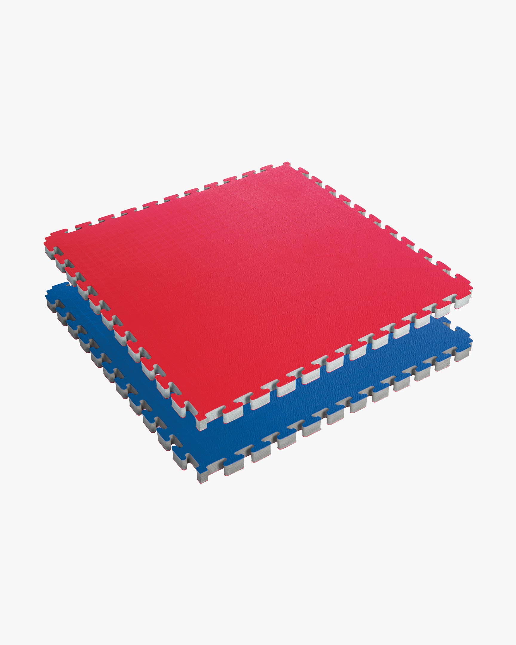 Reversible 1-1/2" Thick Puzzle Mat 1.5" Blue Red