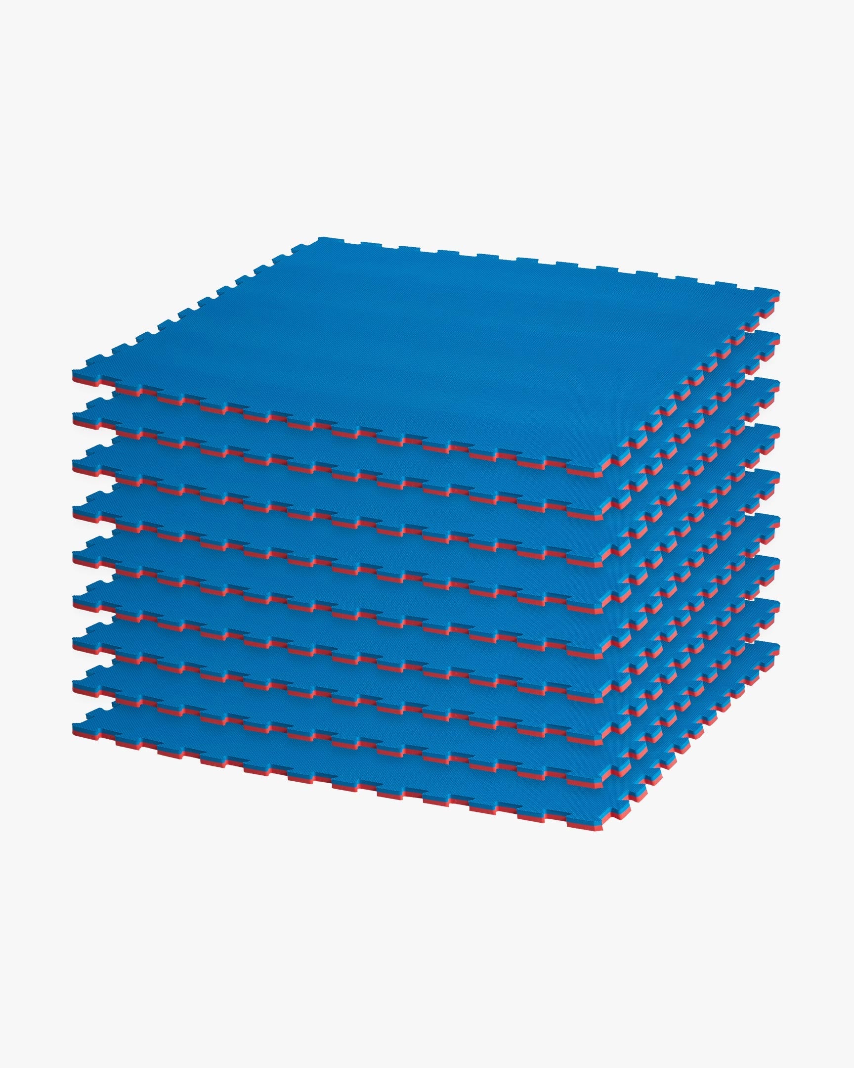 Reversible Puzzle Mat 9 Pack Bundle - Blue/Red