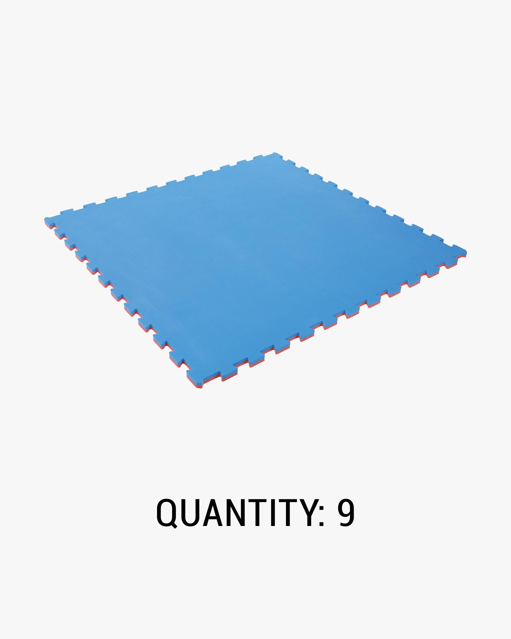 Reversible Puzzle Mat 9 Pack Bundle - Blue/Red