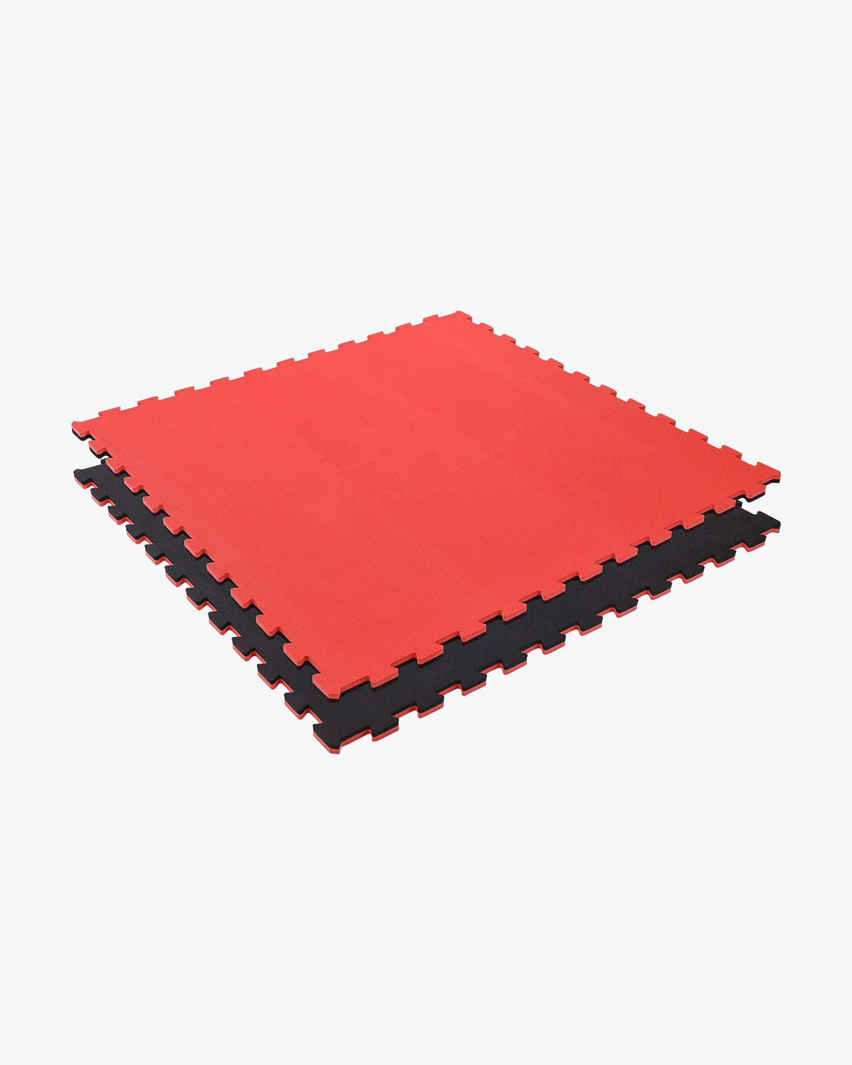 Reversible 2 Color 3/4" Thick Puzzle Sport Mat 3 4" Red Black