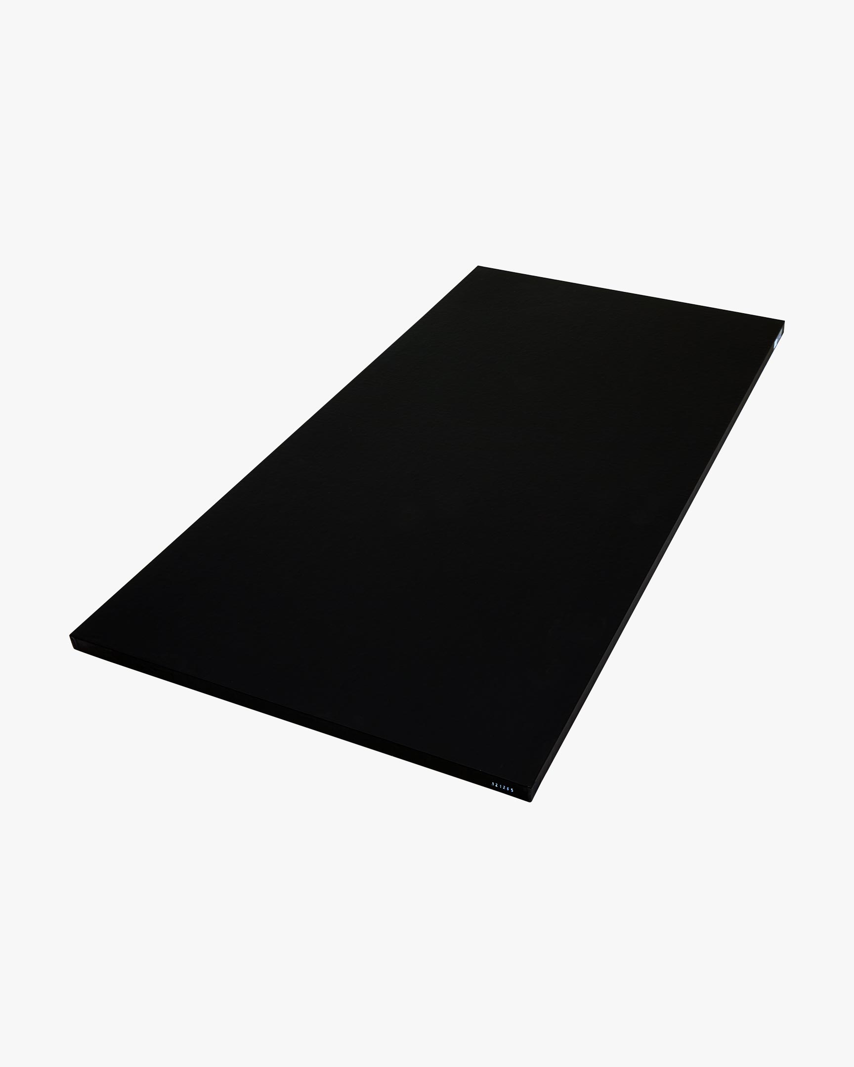 1M x 2M x 2" Smooth Tile Mat Black