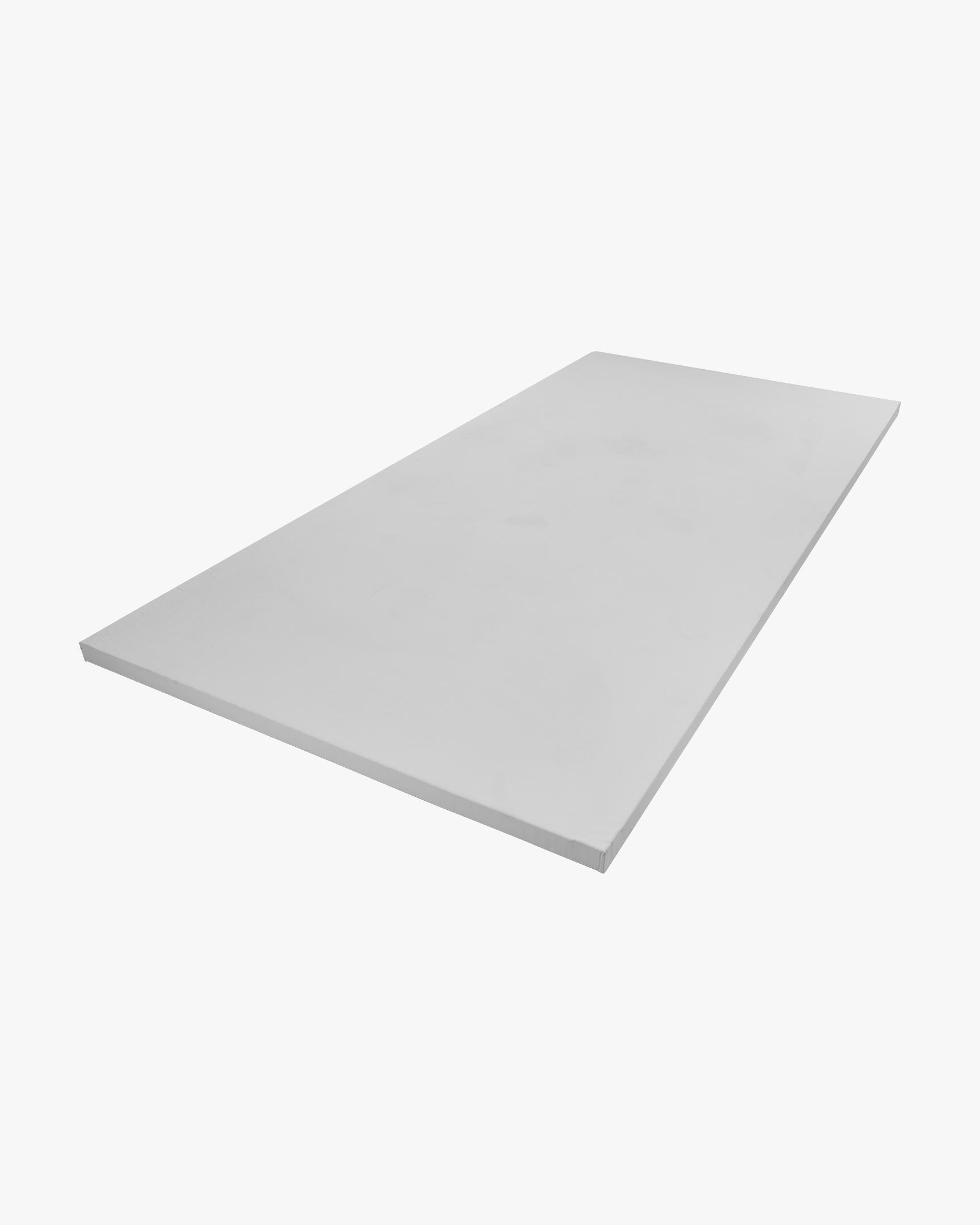 1M x 2M x 2" Smooth Tile Mat White