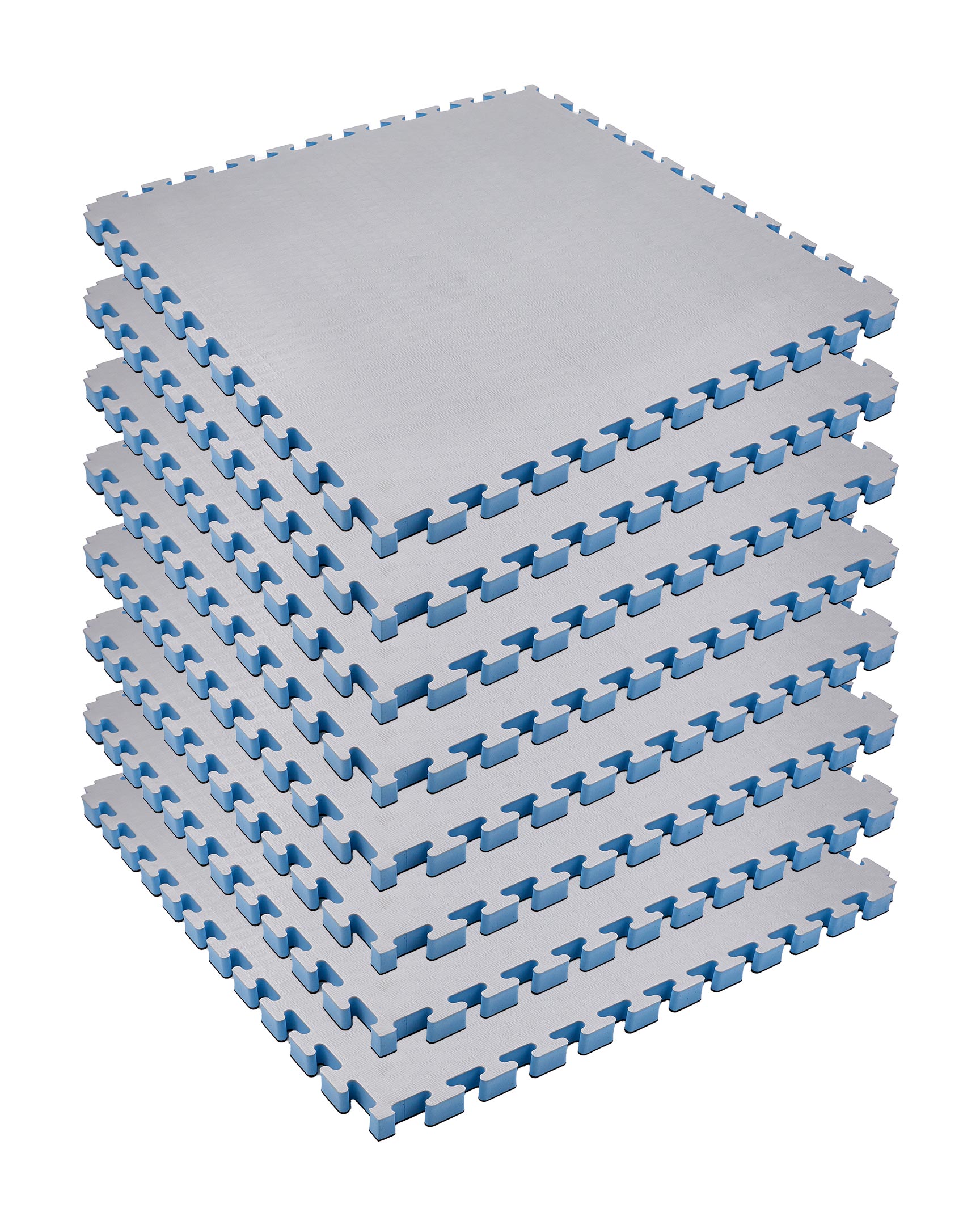 REVERSIBLE 1" PUZZLE MAT 8PC/BUNDLE