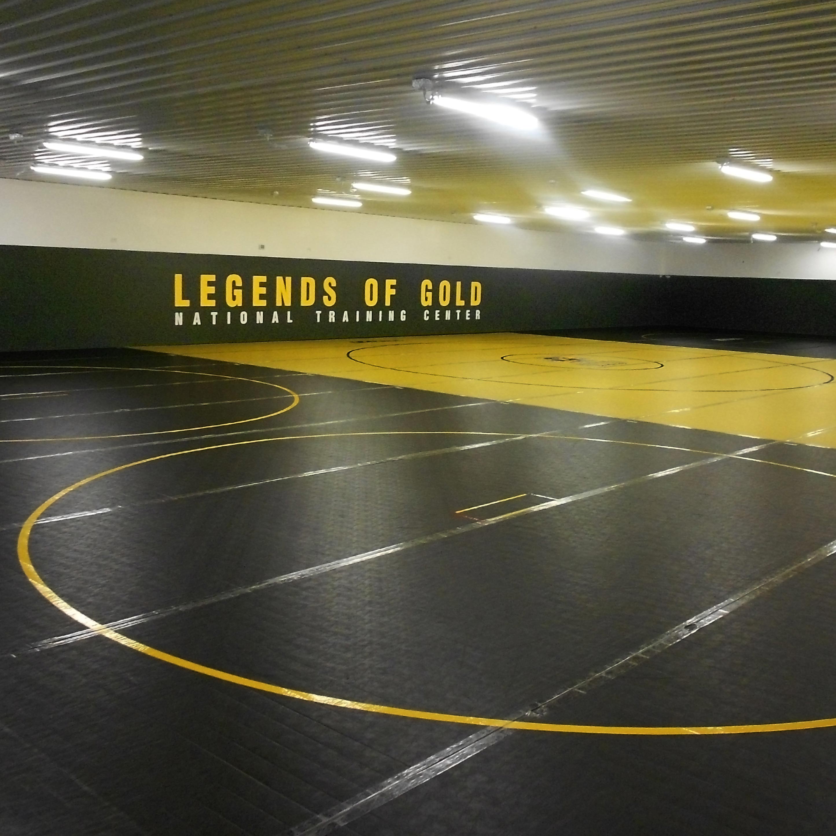 Legends of Gold National Training Center with mats