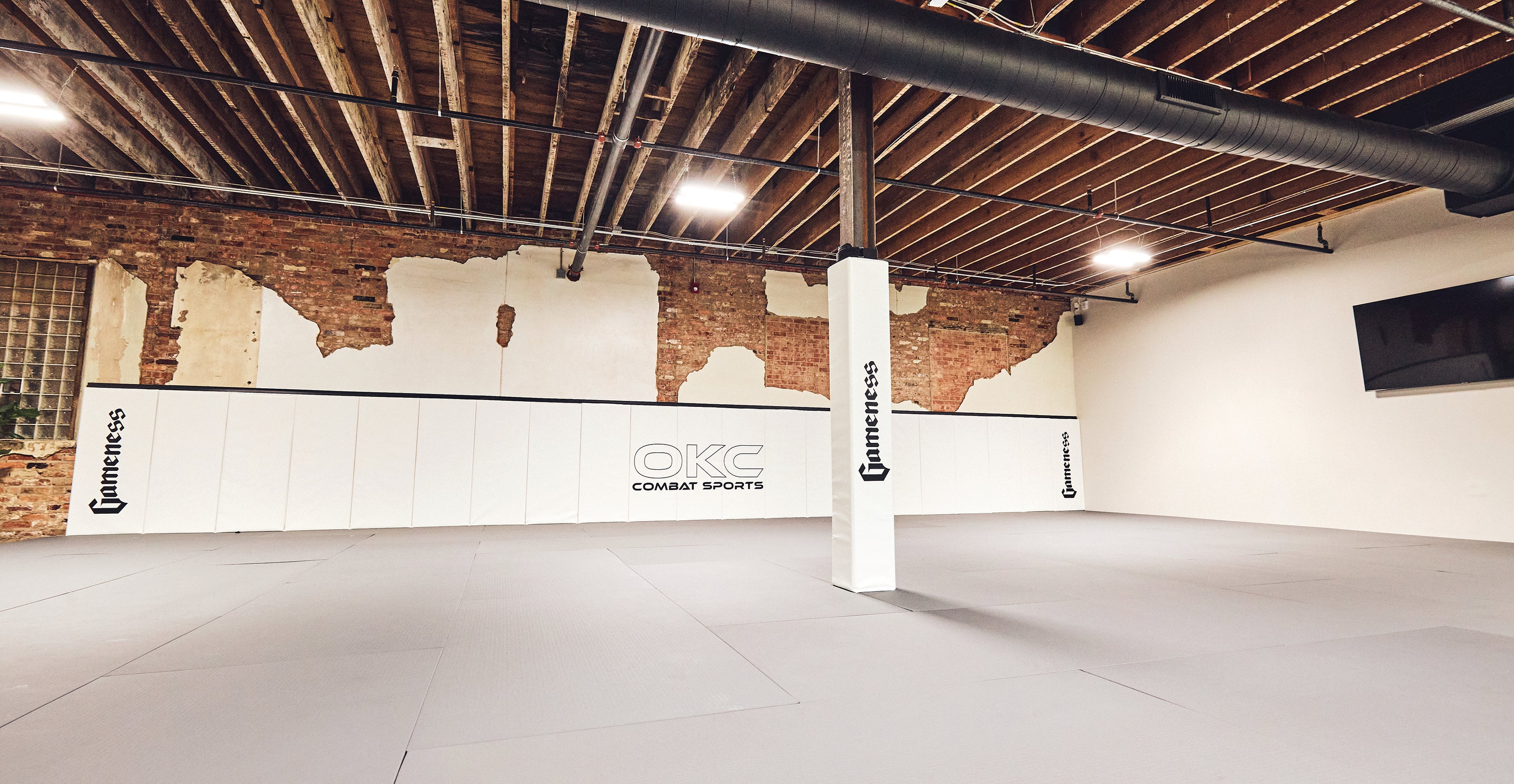 gym with century mats 