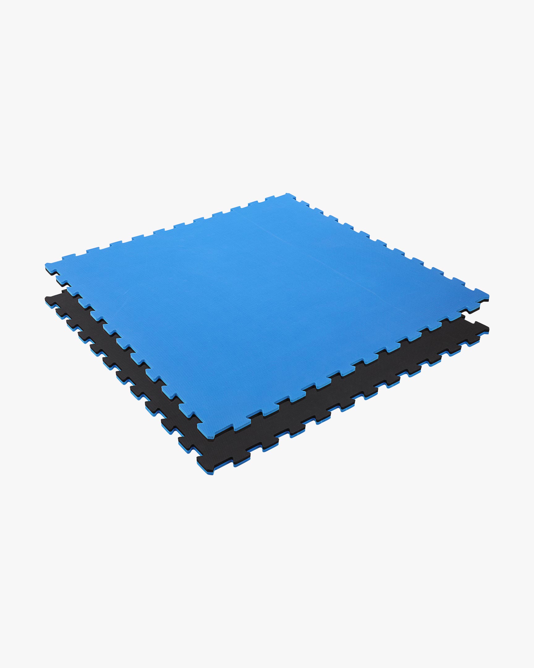 Reversible 2 Color 3/4in Thick Puzzle Sport Mat 3/4" Blue/Black